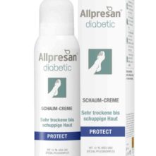 Allpresan diabetic PROTECT Schaum-Creme 125ml