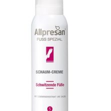 Allpresan 5 Schwitzende Füße, Schaum-Creme 125ml