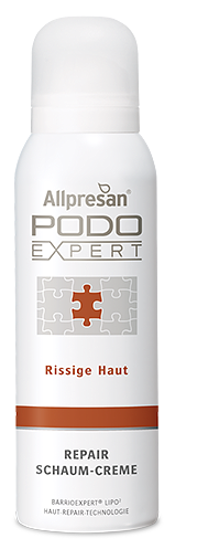 Allpresan PODOEXPERT Rissige Haut Repair Schaum-Creme 125 ml