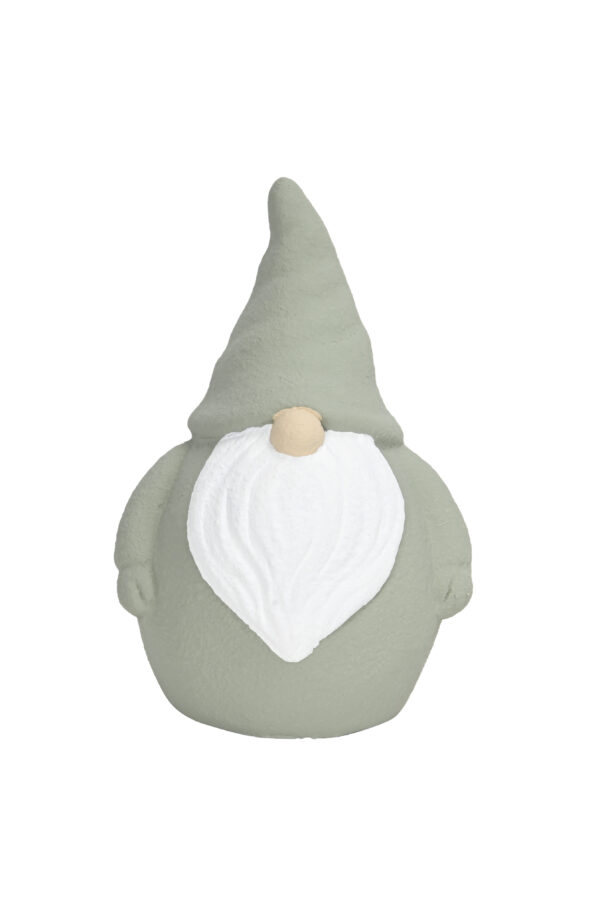 Weihnachtsmann / D12xH18,5cm / grün-weiss